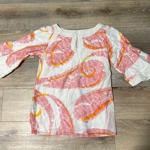 Lilly Pulitzer Coral tunic shirt
